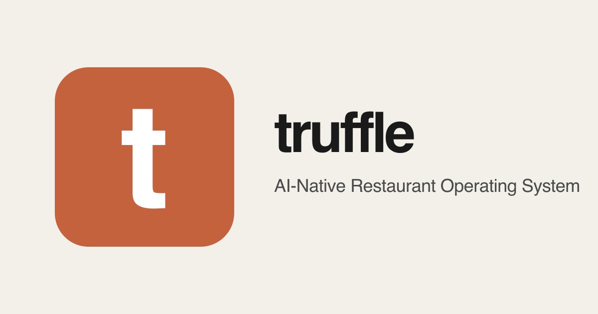 Truffle launches at YC (Summer 2026)